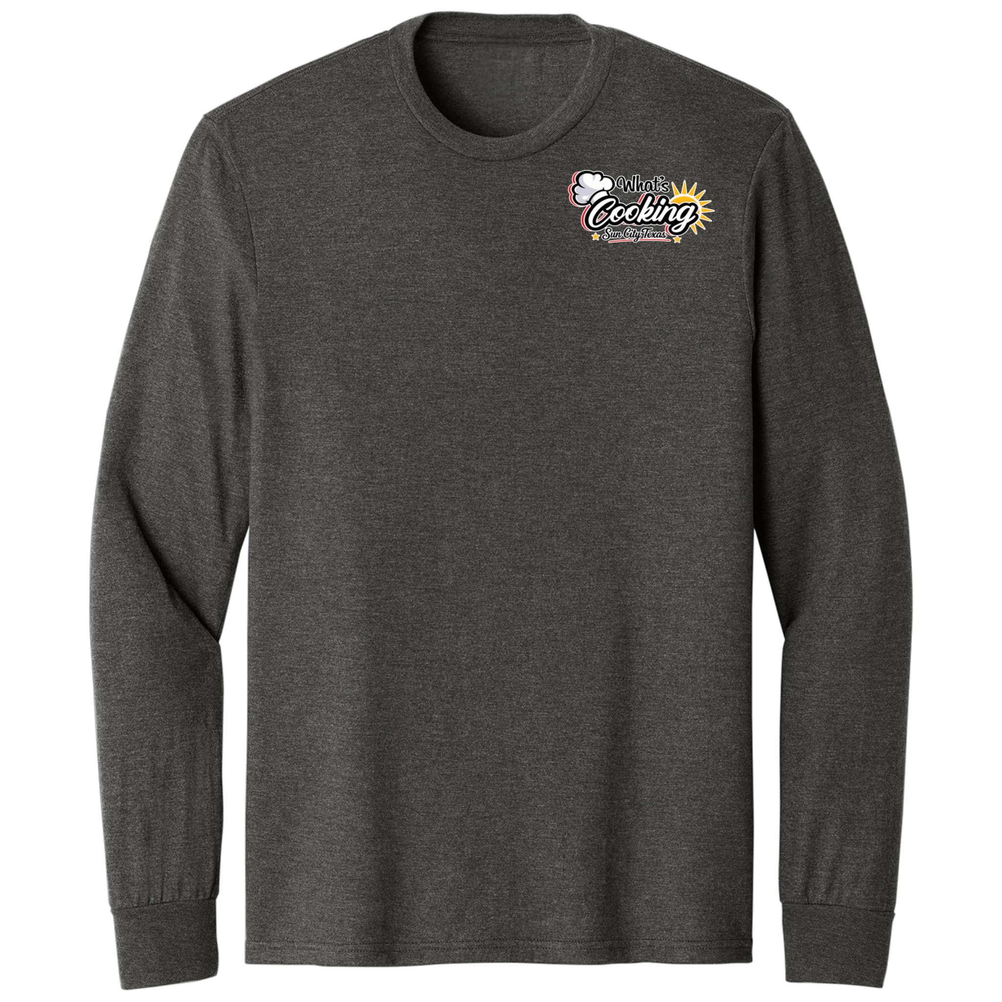 Cooking Club Men's Long Sleeve T-Shirt Small Logo