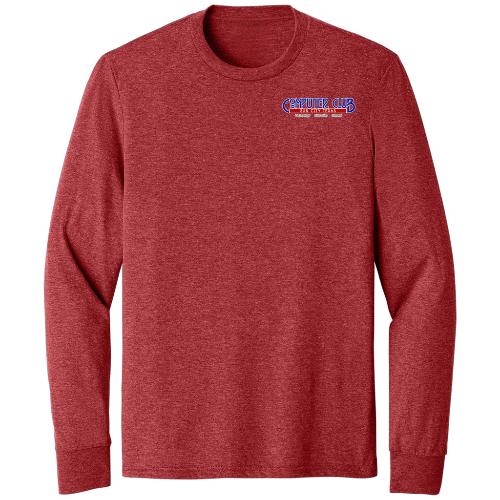 Computing Club Men's Long Sleeve T-Shirt Small Logo