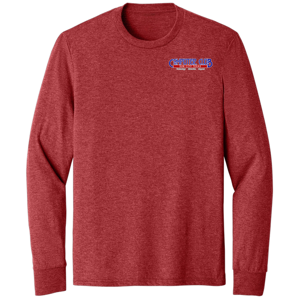 Computing Club Men's Long Sleeve T-Shirt Small Logo