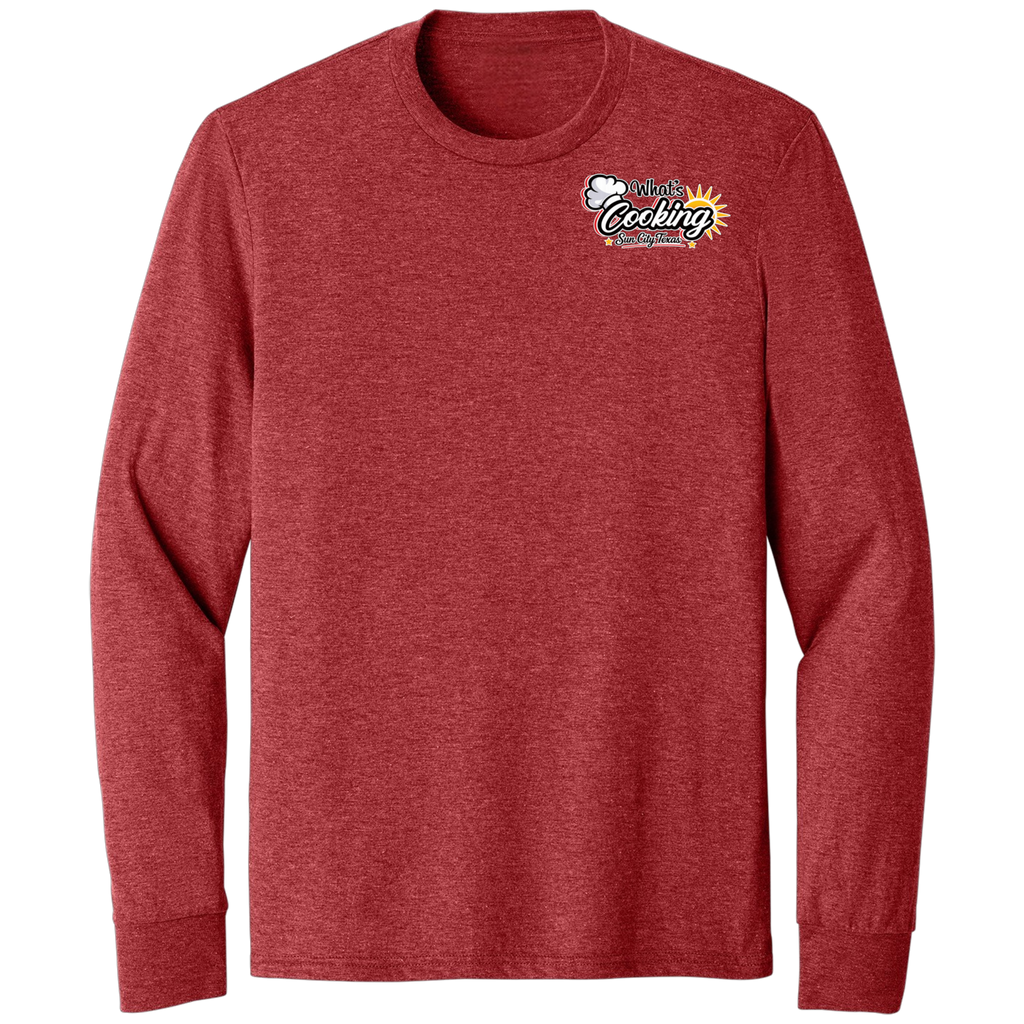 Cooking Club Men's Long Sleeve T-Shirt Small Logo