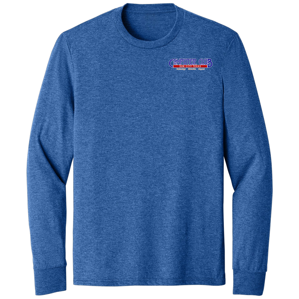 Computing Club Men's Long Sleeve T-Shirt Small Logo