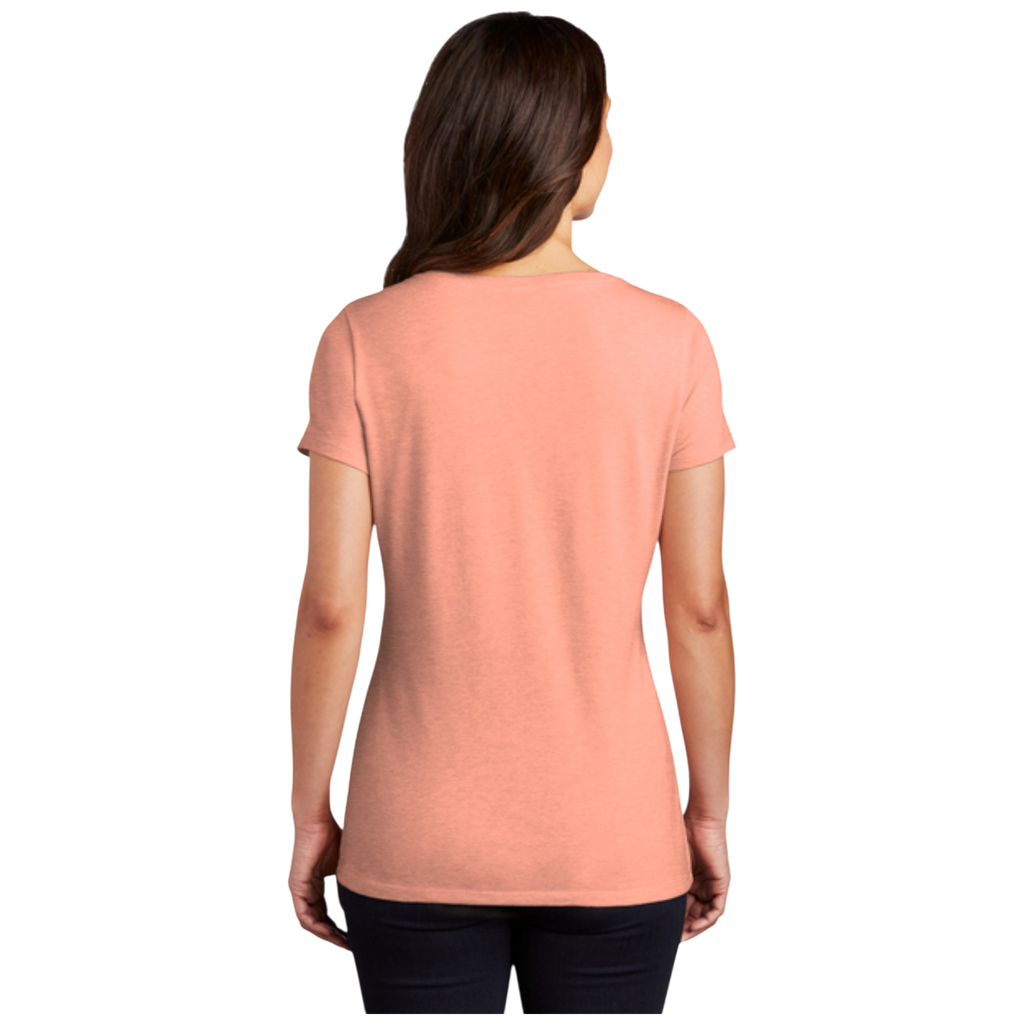 Women's V-Neck T-Shirt Large Logo
