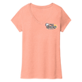 Women's V-Neck T-Shirt Small Logo