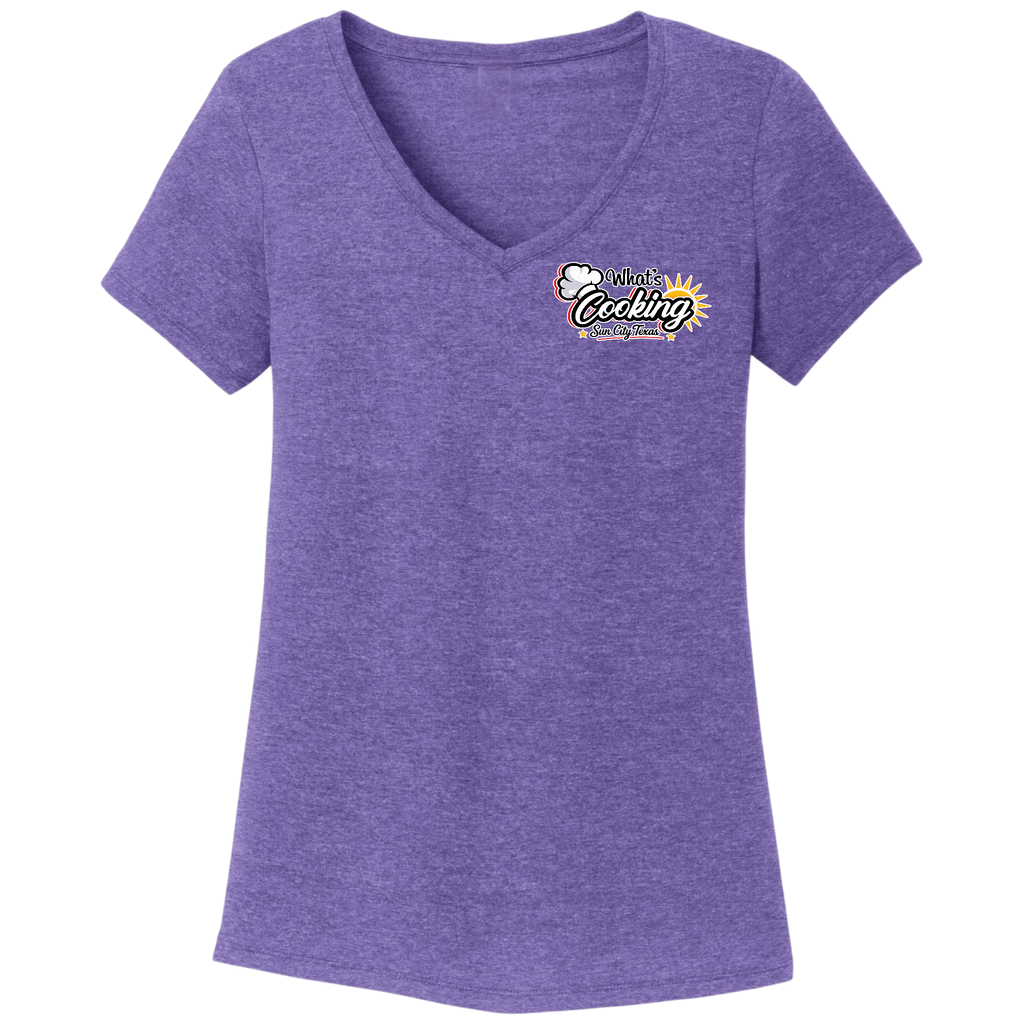 Women's V-Neck T-Shirt Small Logo