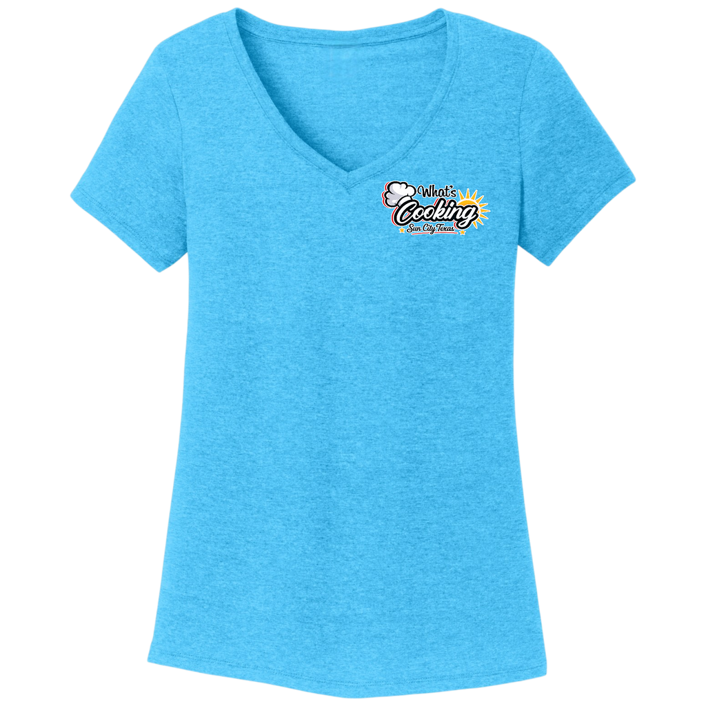 Women's V-Neck T-Shirt Small Logo
