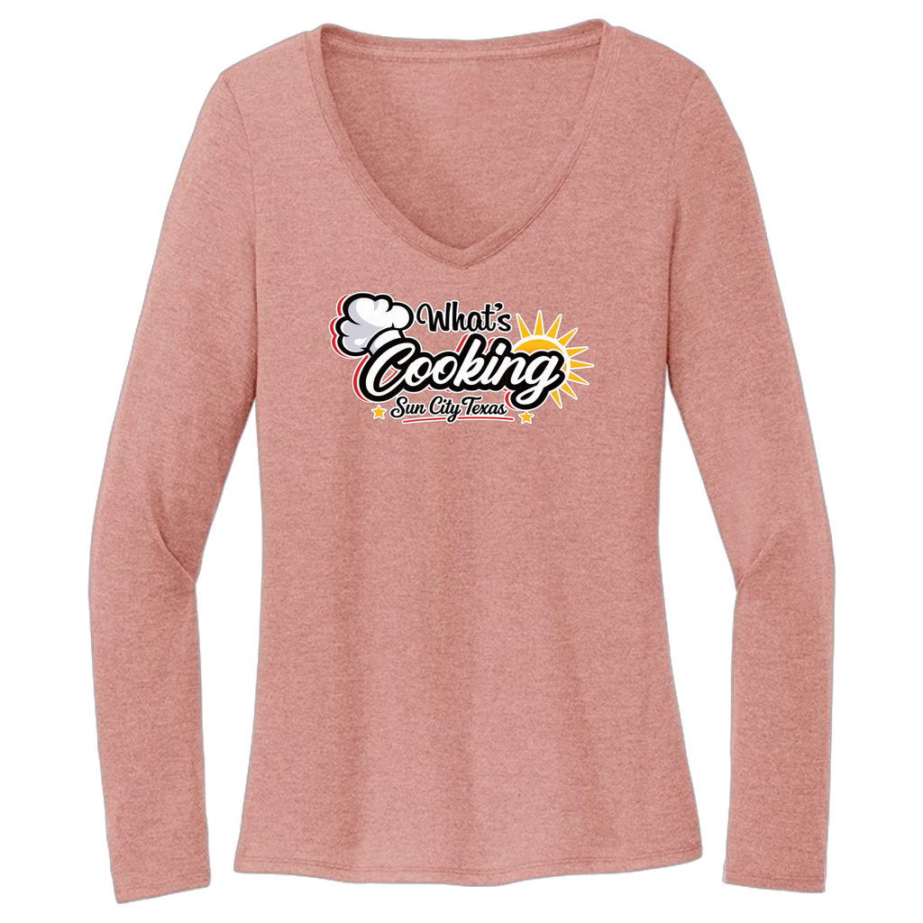 Cooking Club Womens Long Sleeve T-Shirt Large Logo