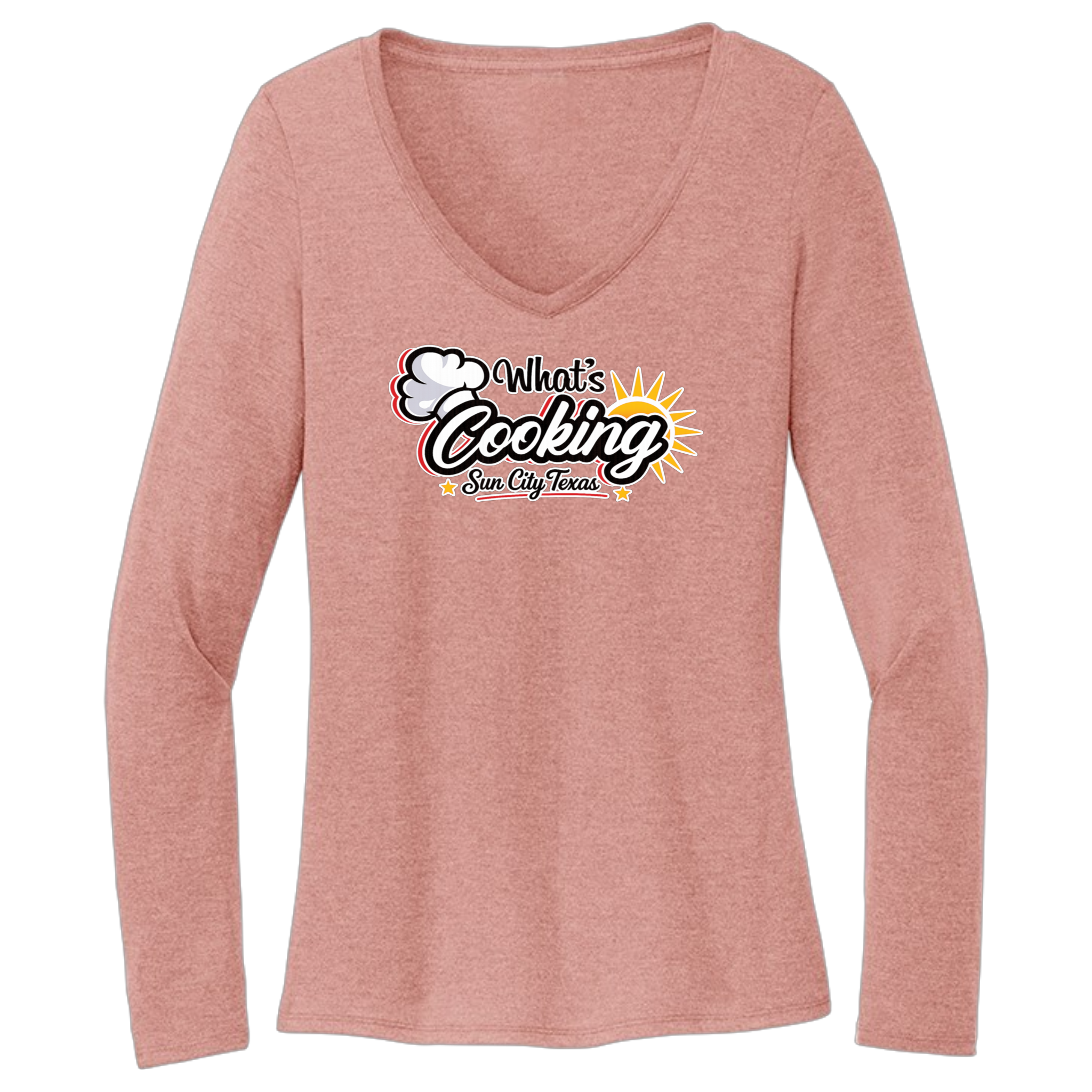 Cooking Club Womens Long Sleeve T-Shirt Large Logo