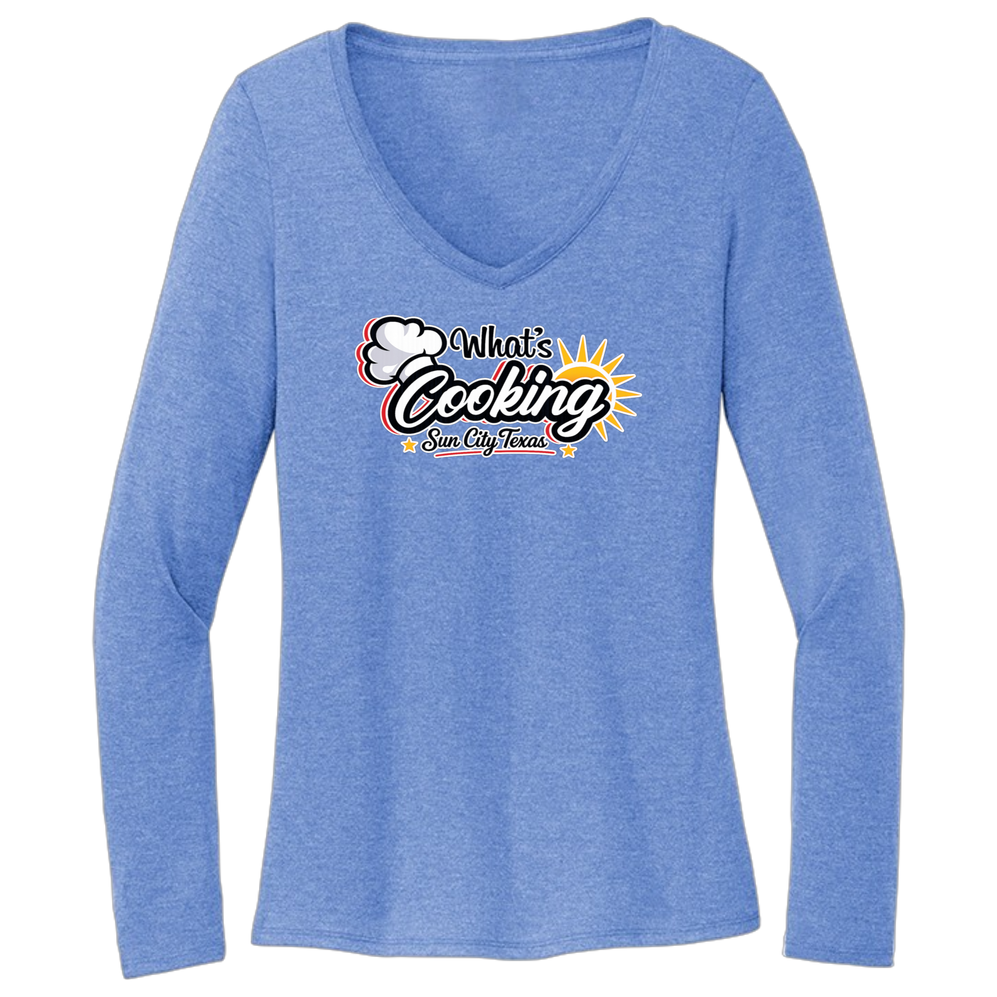 Cooking Club Womens Long Sleeve T-Shirt Large Logo