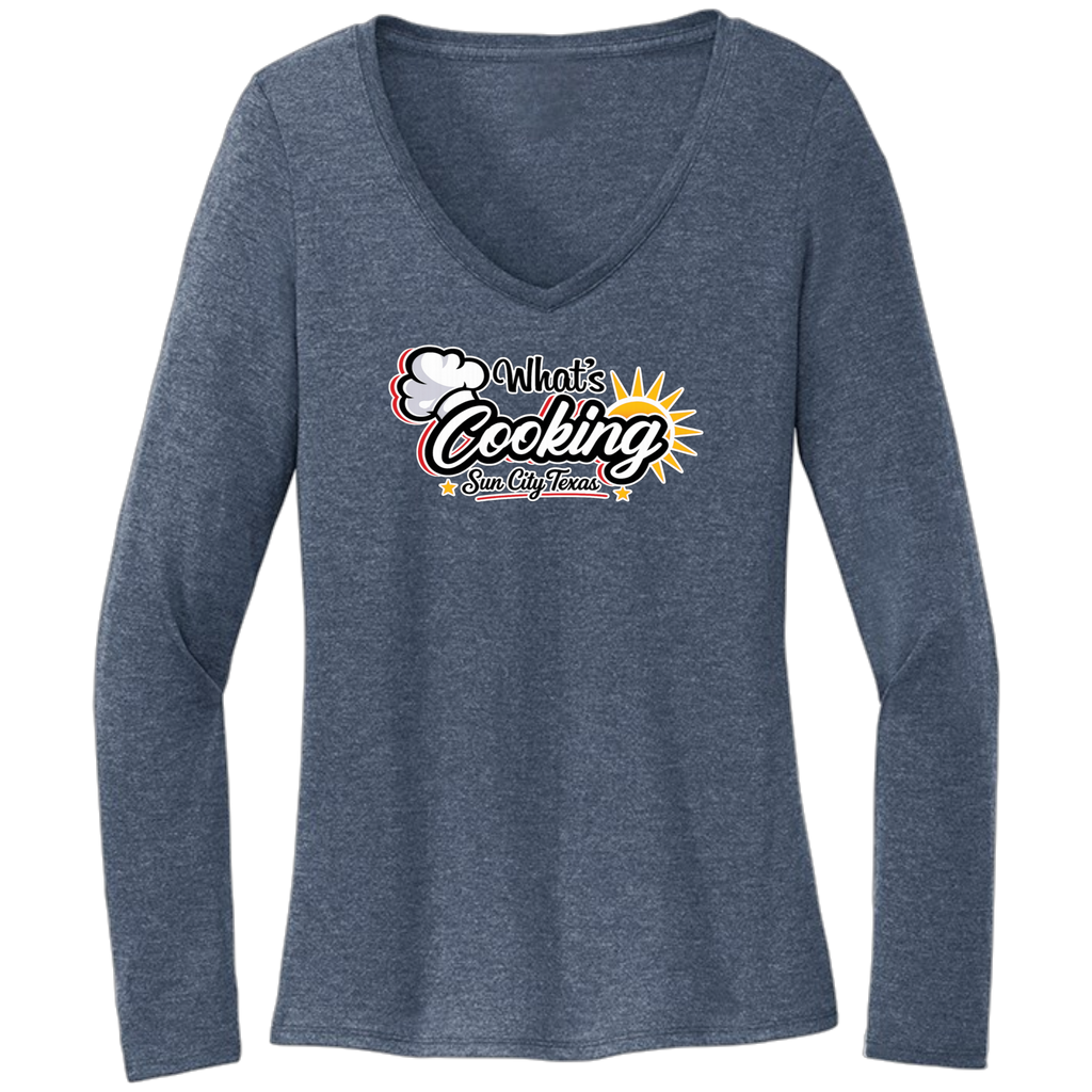 Cooking Club Womens Long Sleeve T-Shirt Large Logo