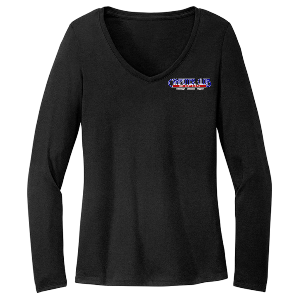 Cooking Club Womens Long Sleeve T-Shirt Small Logo