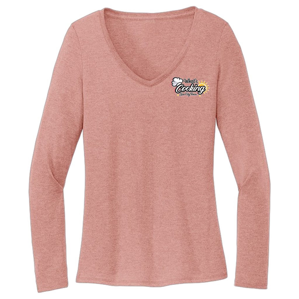 Cooking Club Womens Long Sleeve T-Shirt Small Logo