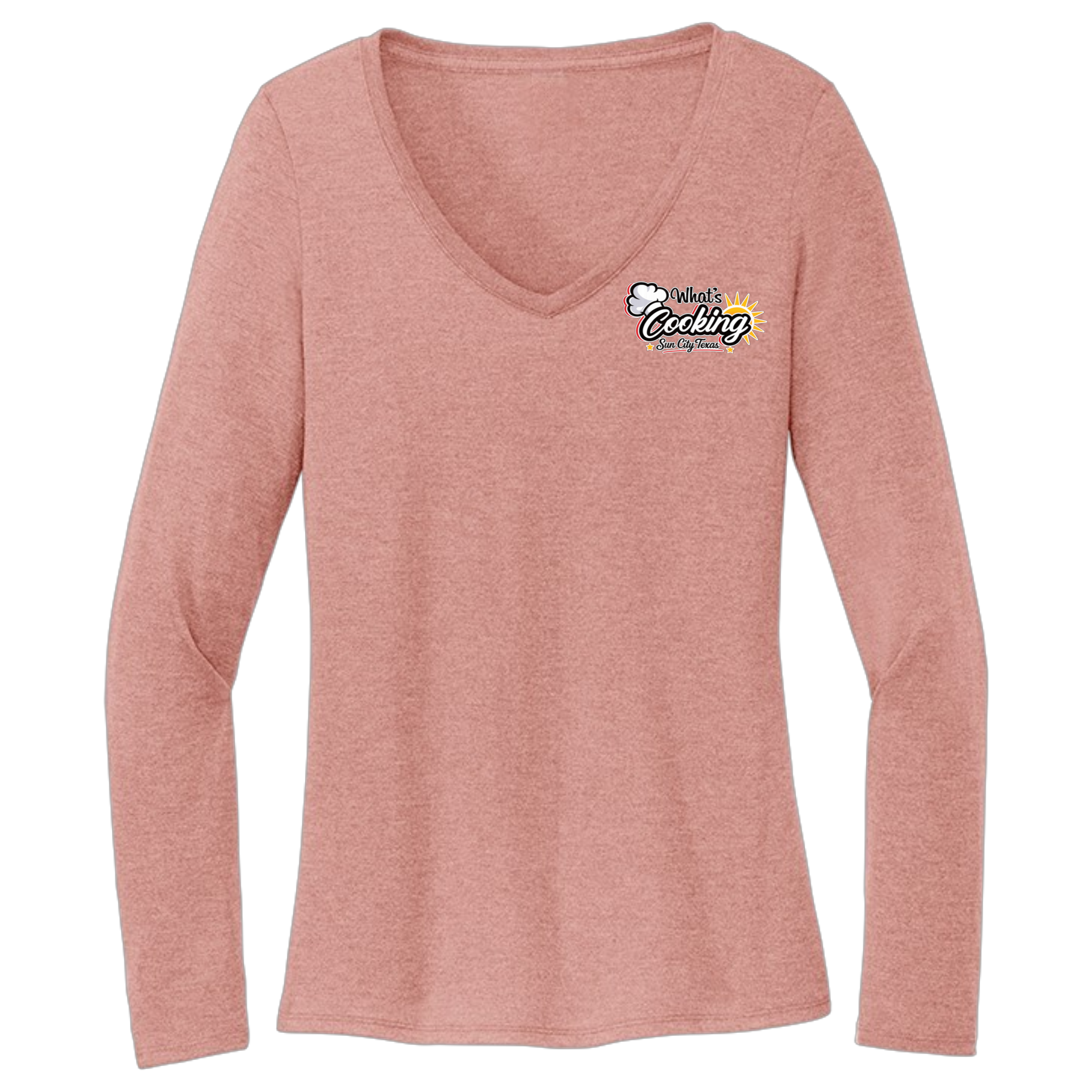 Cooking Club Womens Long Sleeve T-Shirt Small Logo