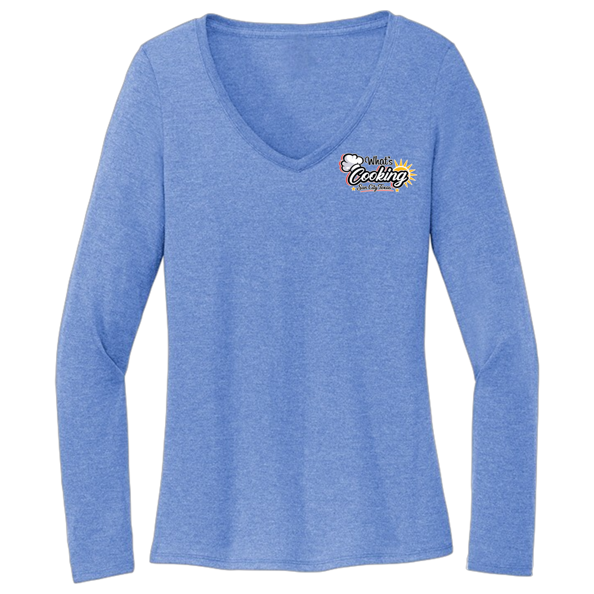 Cooking Club Womens Long Sleeve T-Shirt Small Logo