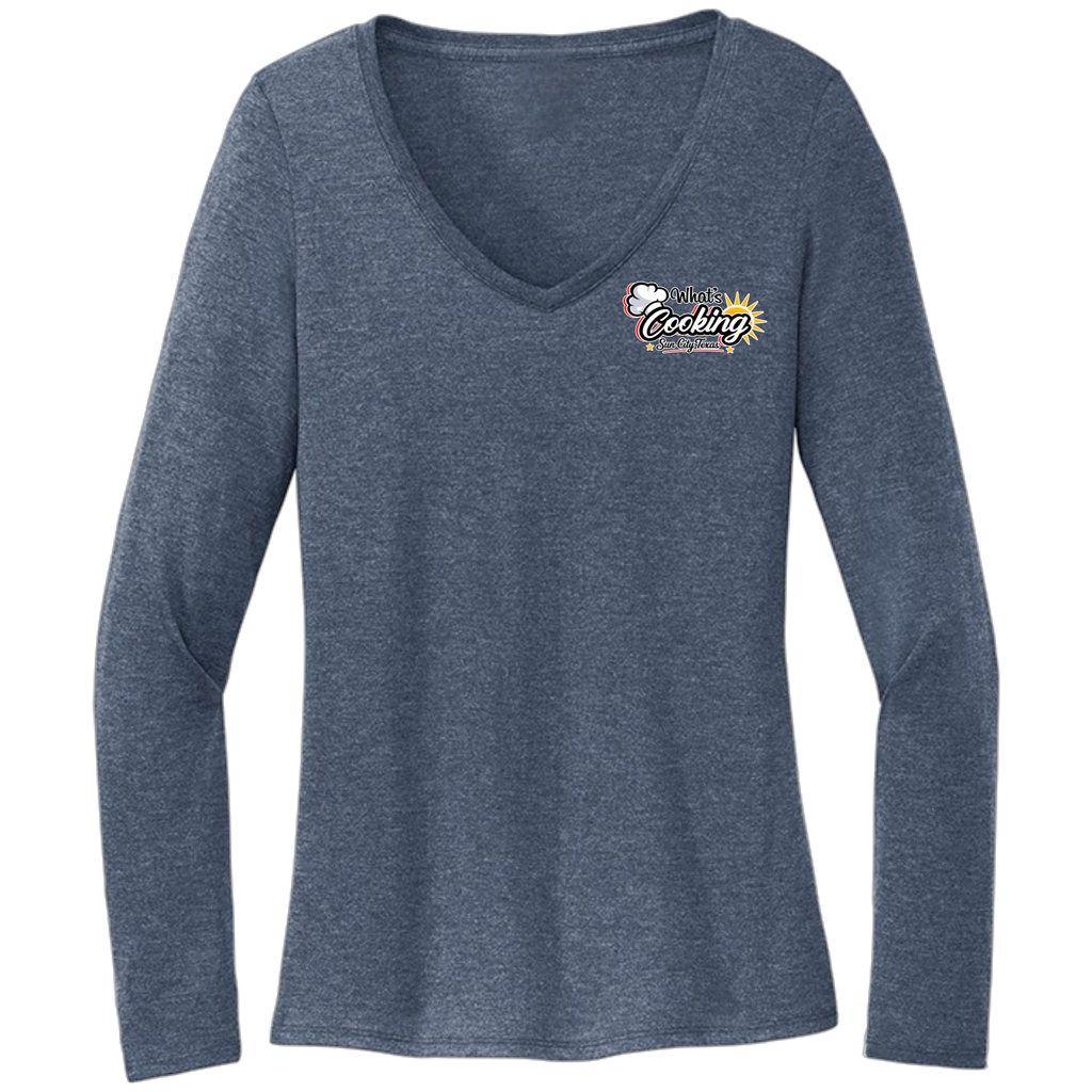 Cooking Club Womens Long Sleeve T-Shirt Small Logo