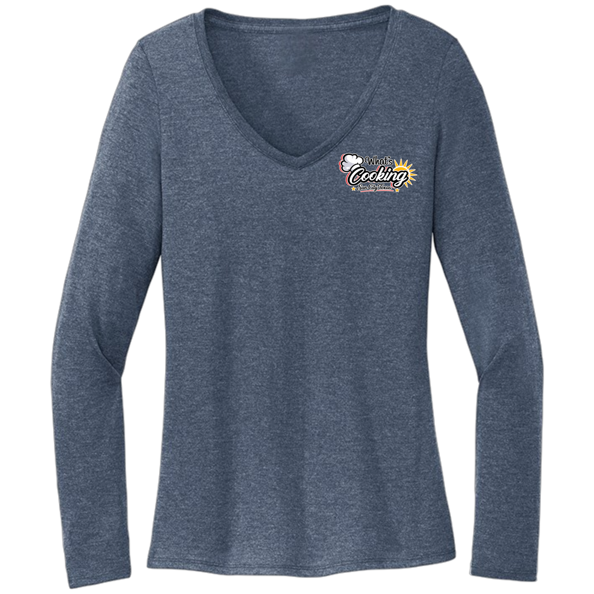 Cooking Club Womens Long Sleeve T-Shirt Small Logo