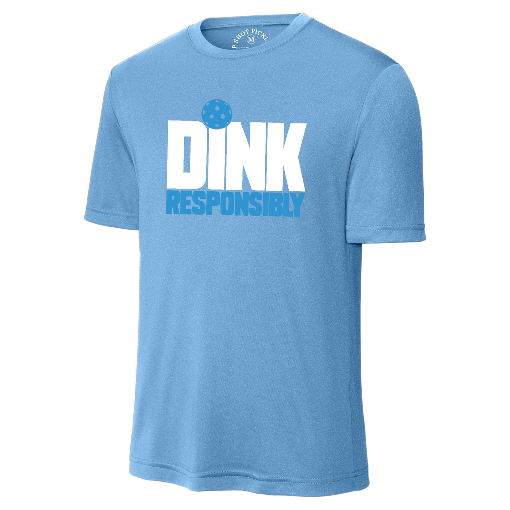 Dink Responsibly Mens Performance Shirt