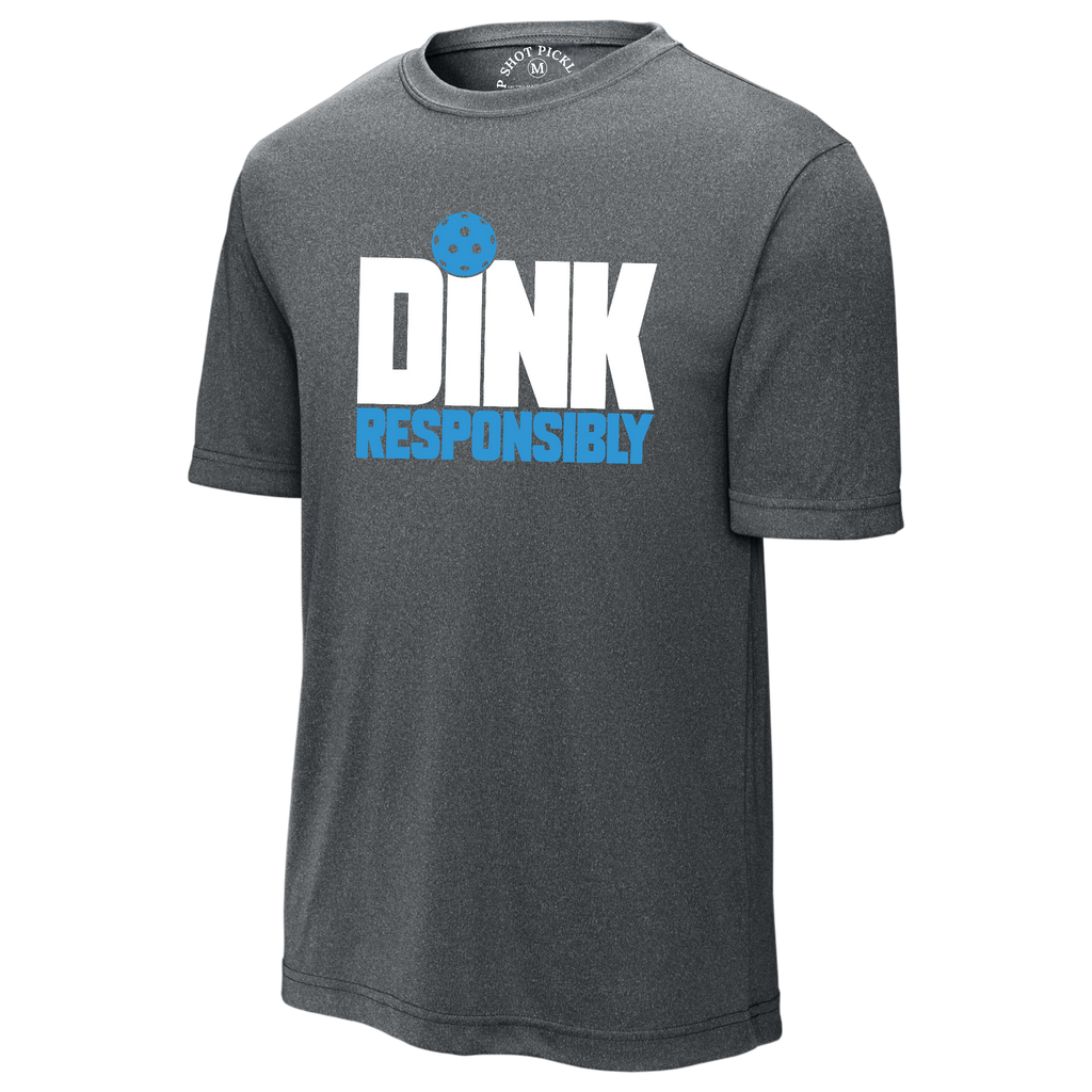 Dink Responsibly Mens Performance Shirt