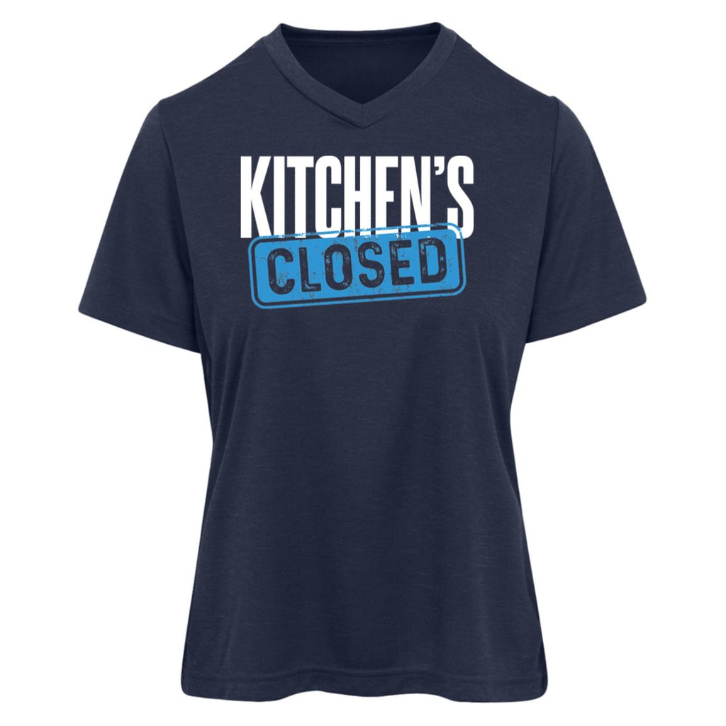 Womens Performance Kitchen Large Logo