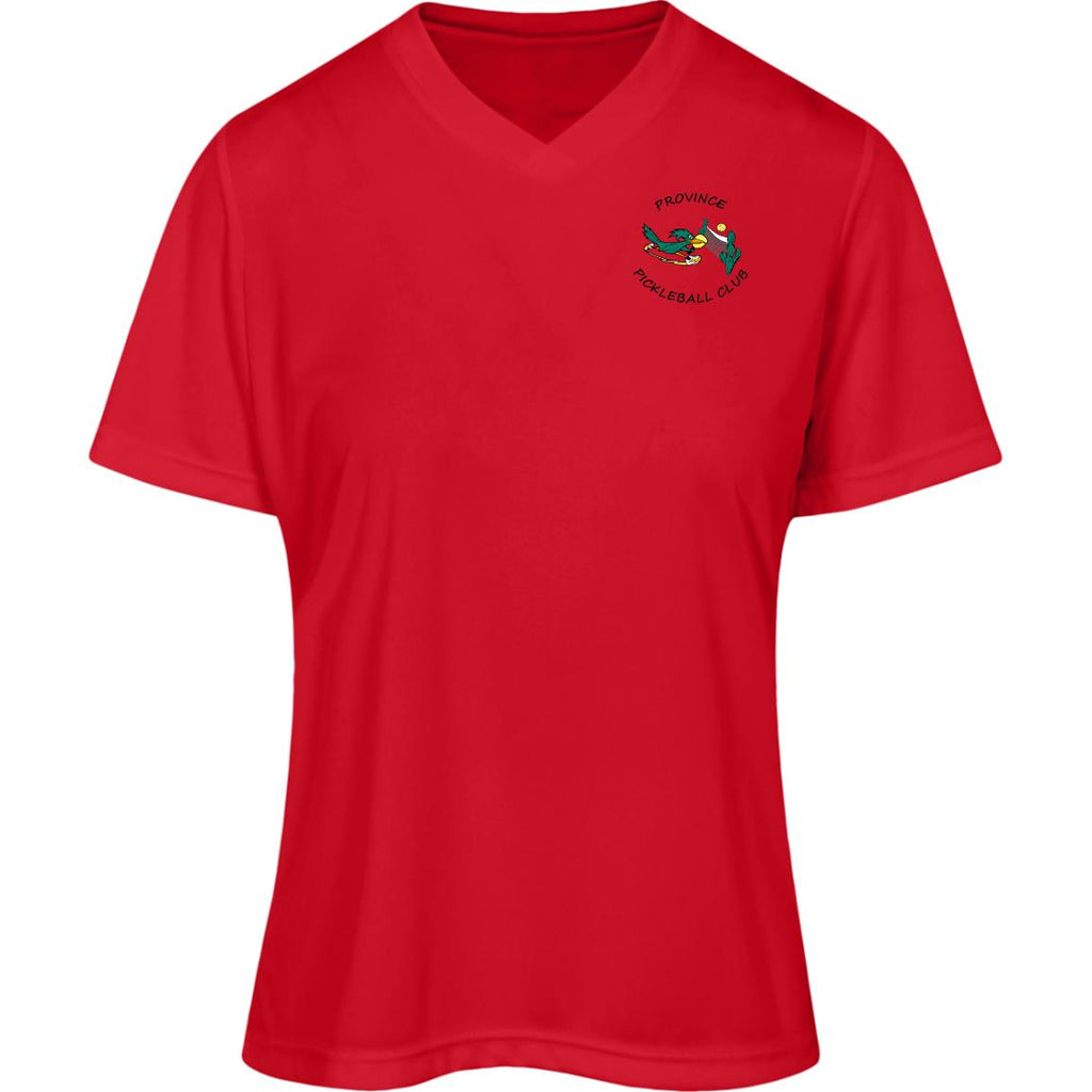 Province Womens Performance Front and Back Logo