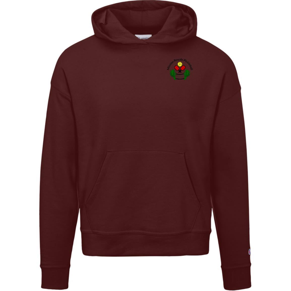 Mission Womens Champion Hoodie Small Logo