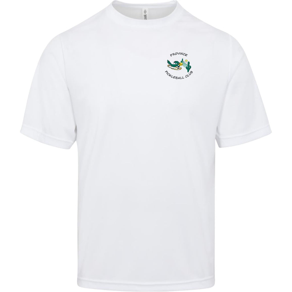 Province Mens Performance Front and Back Logo