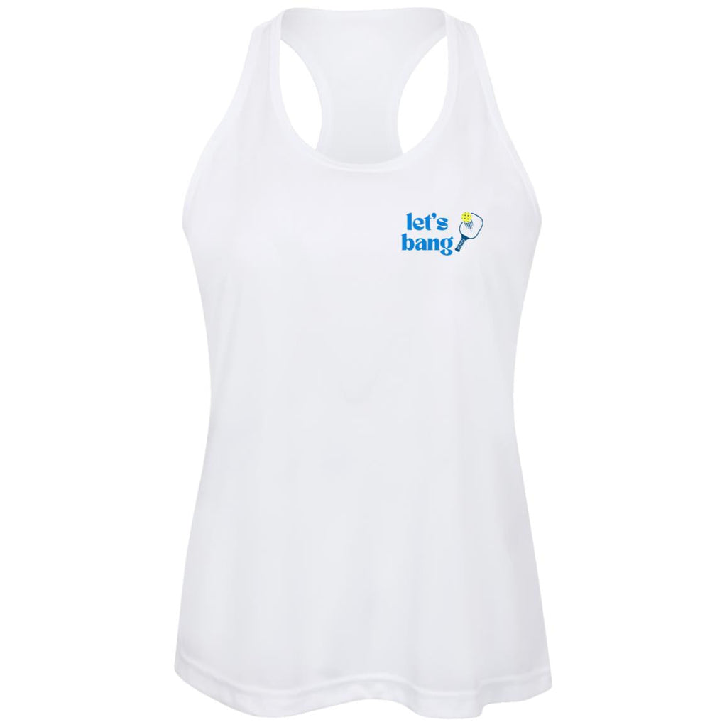 Womens Lets Racerback Small Logo