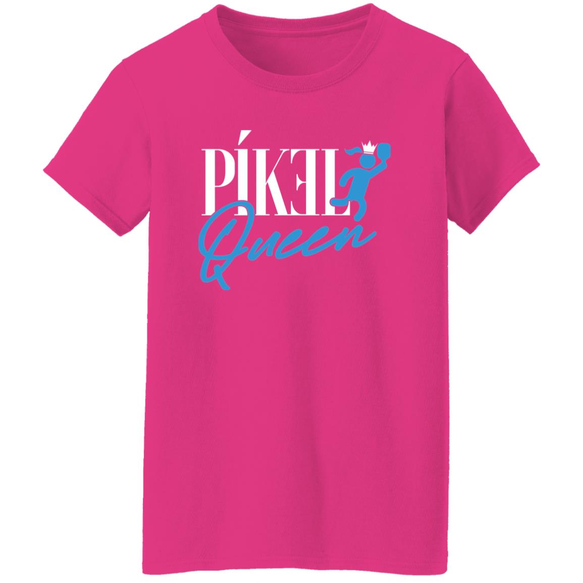 Womens Cotton Queen Large Logo