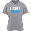 Womens Performance Kitchen Large Logo