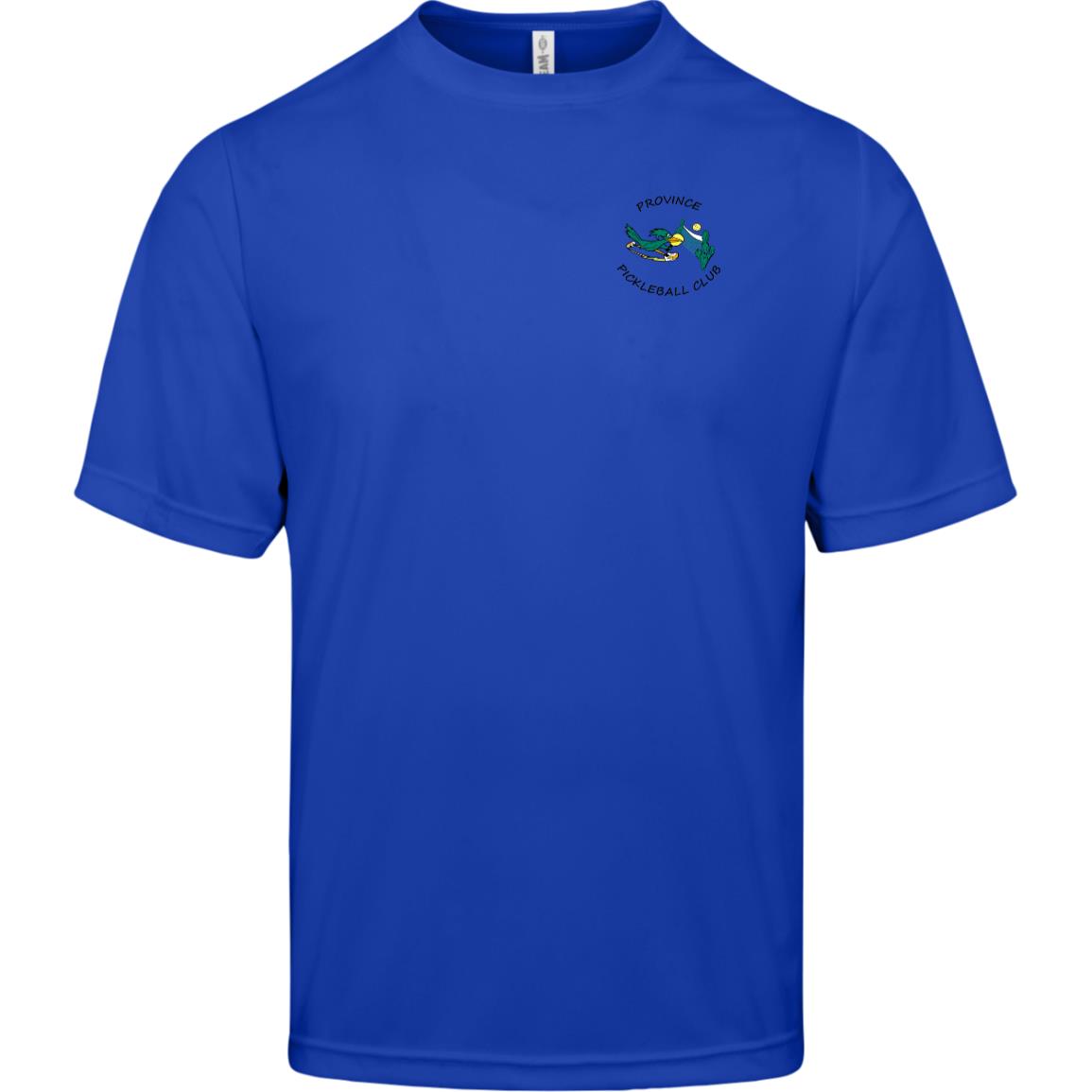 Province Mens Performance Front and Back Logo