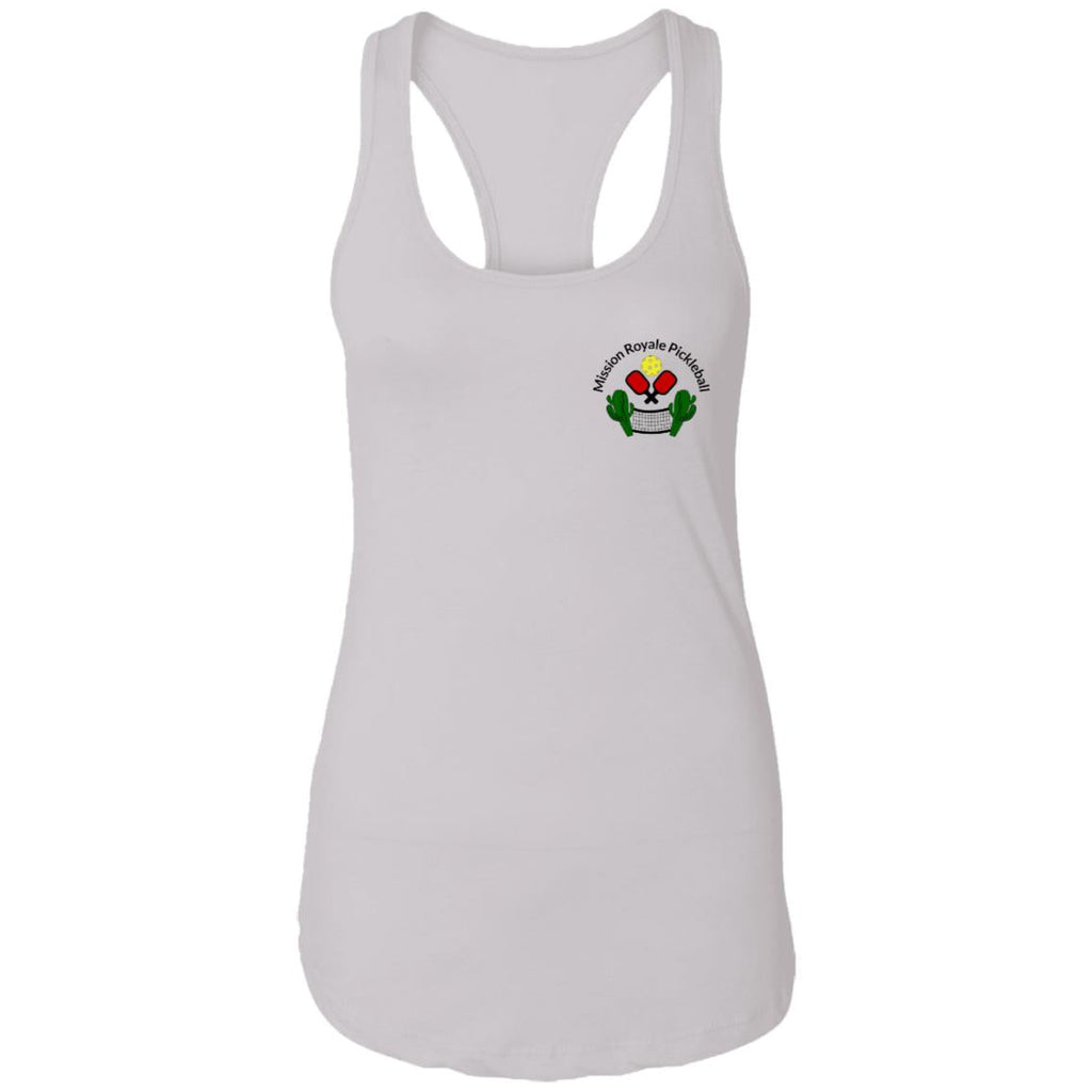 Mission Womens Racerback Small Logo