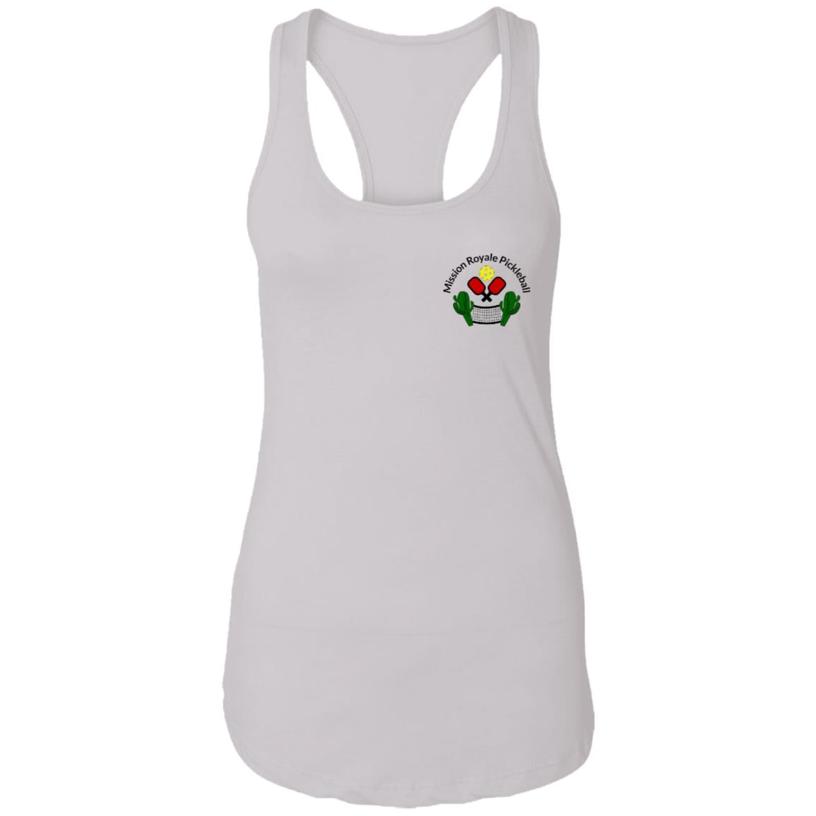 Mission Womens Racerback Small Logo