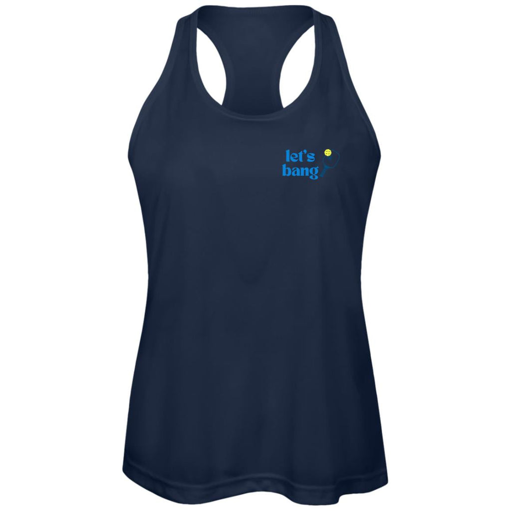Womens Lets Racerback Small Logo