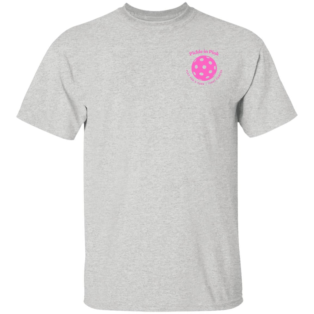 Mens Pink Cotton Small Logo