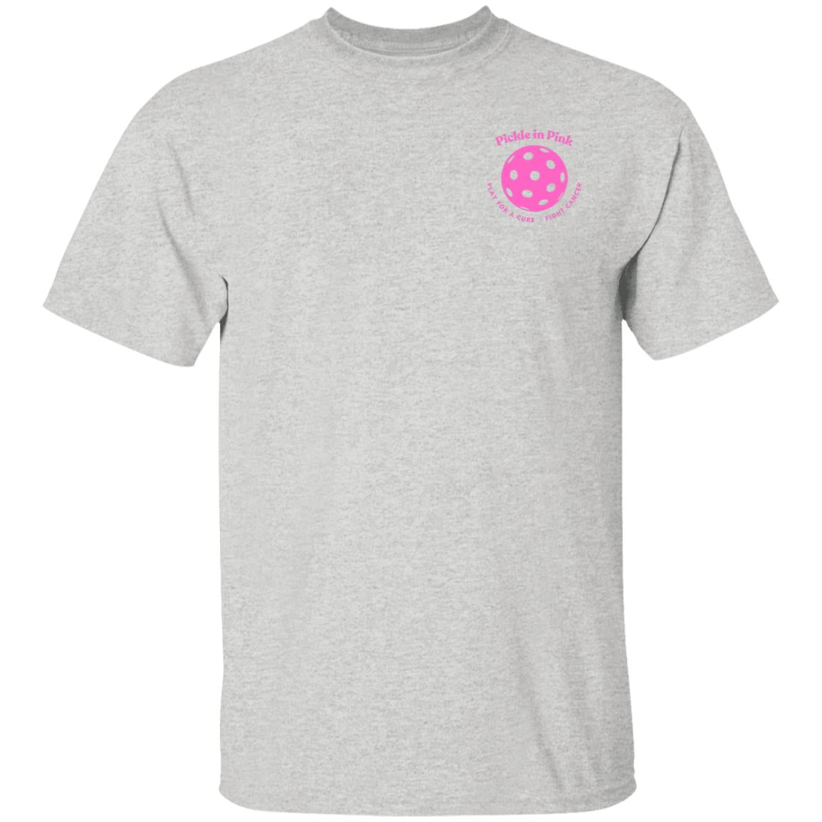 Mens Pink Cotton Small Logo