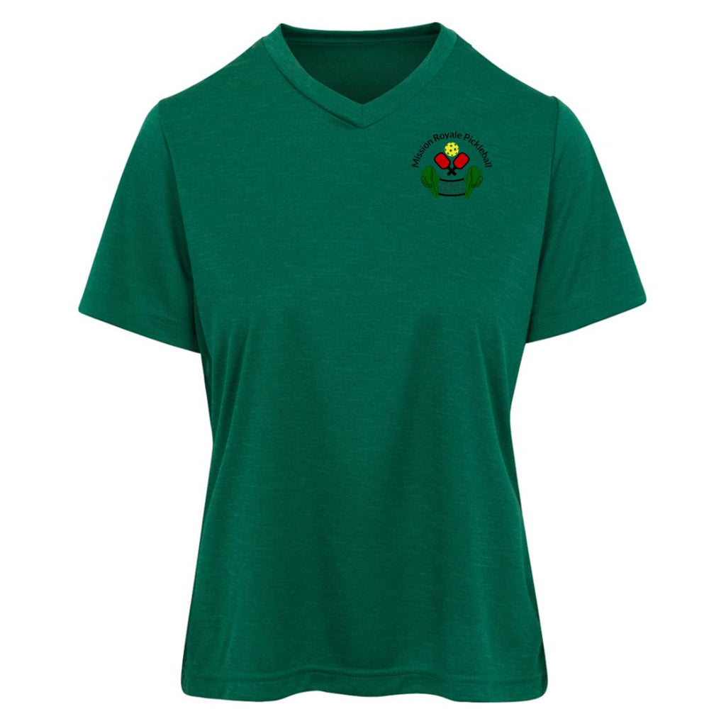 Mission Womens Performance Small Logo