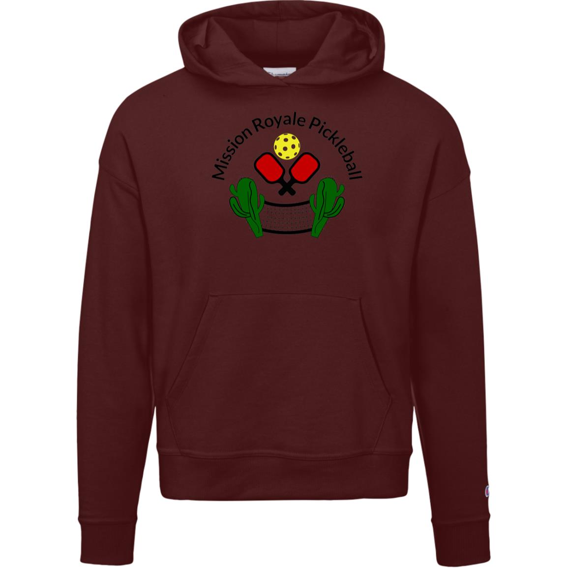 Mission Womens Champion Hoodie Large Logo