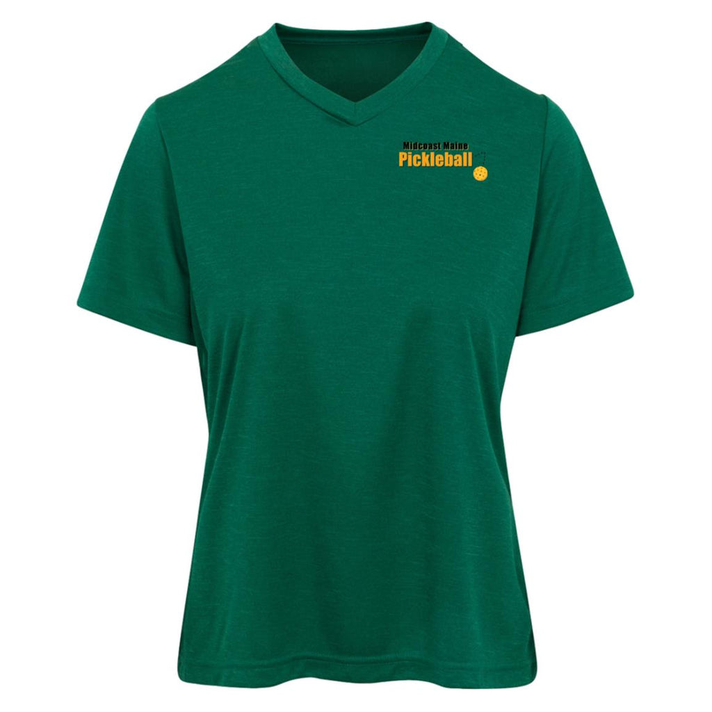 Maine Womens Performance Shirt Small Logo