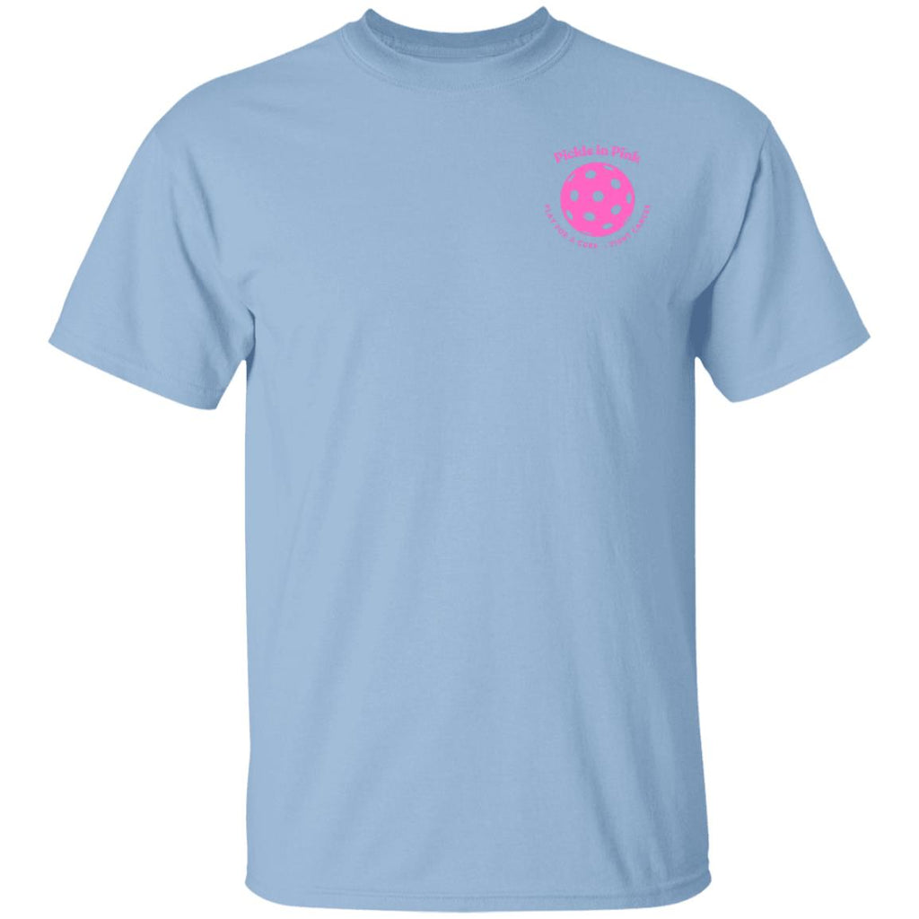 Mens Pink Cotton Small Logo