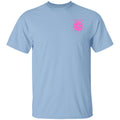 Mens Pink Cotton Small Logo