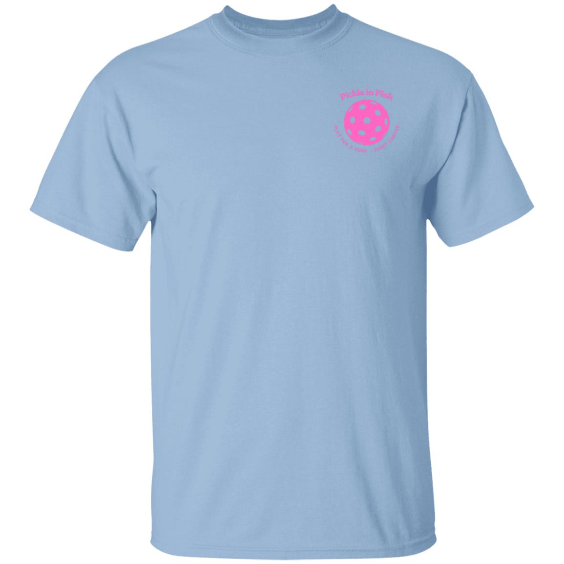Mens Pink Cotton Small Logo