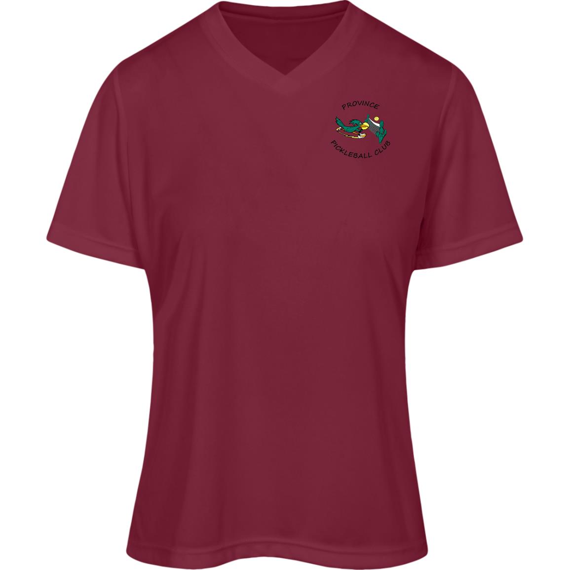 Province Womens Performance Front and Back Logo
