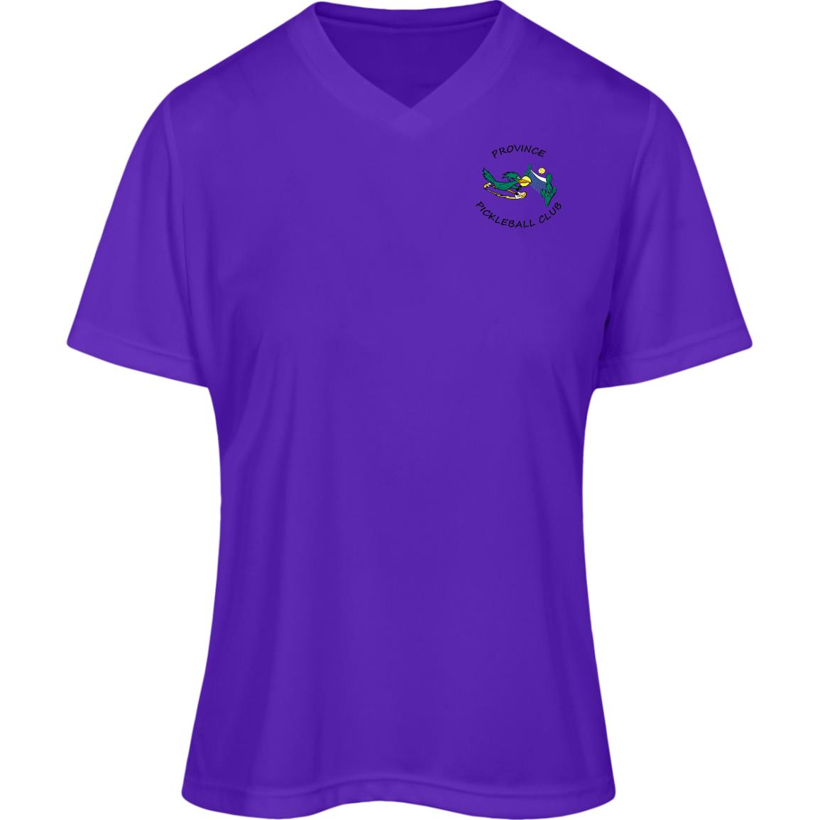 Province Womens Performance Front and Back Logo
