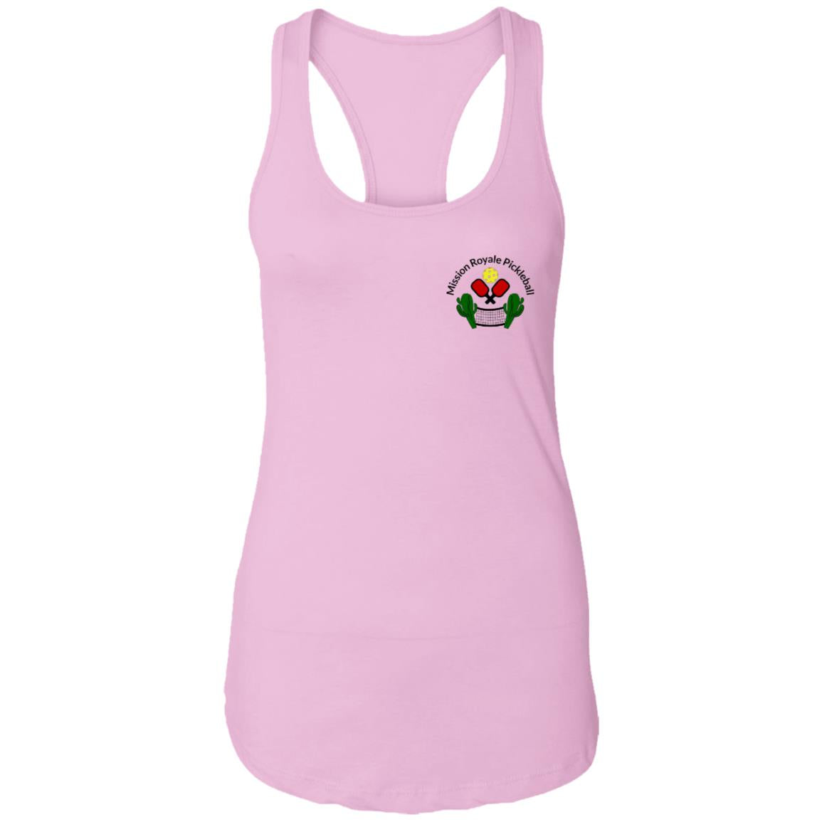 Mission Womens Racerback Small Logo