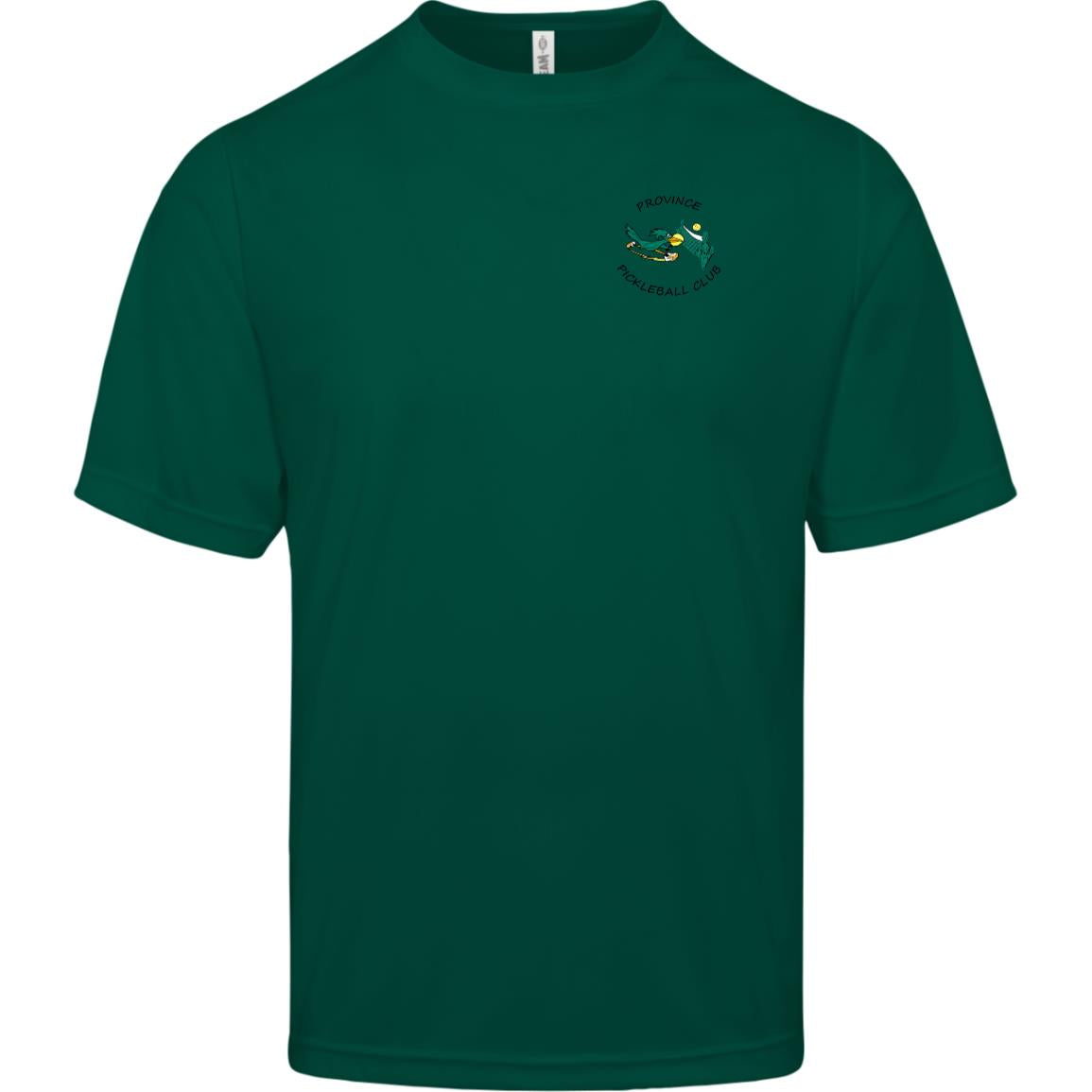 Province Mens Performance Front and Back Logo