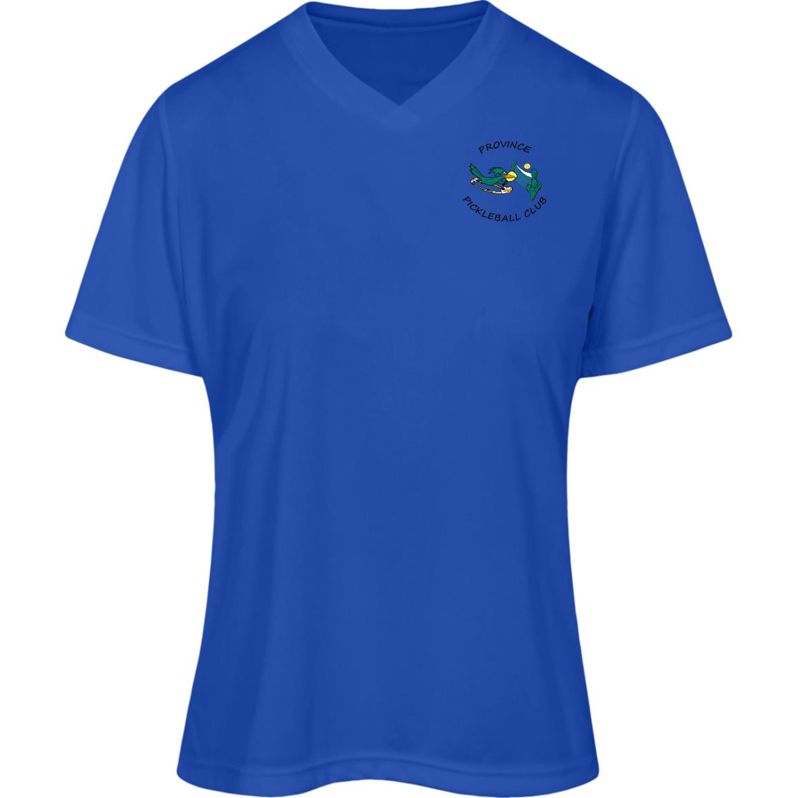 Province Womens Performance Front and Back Logo