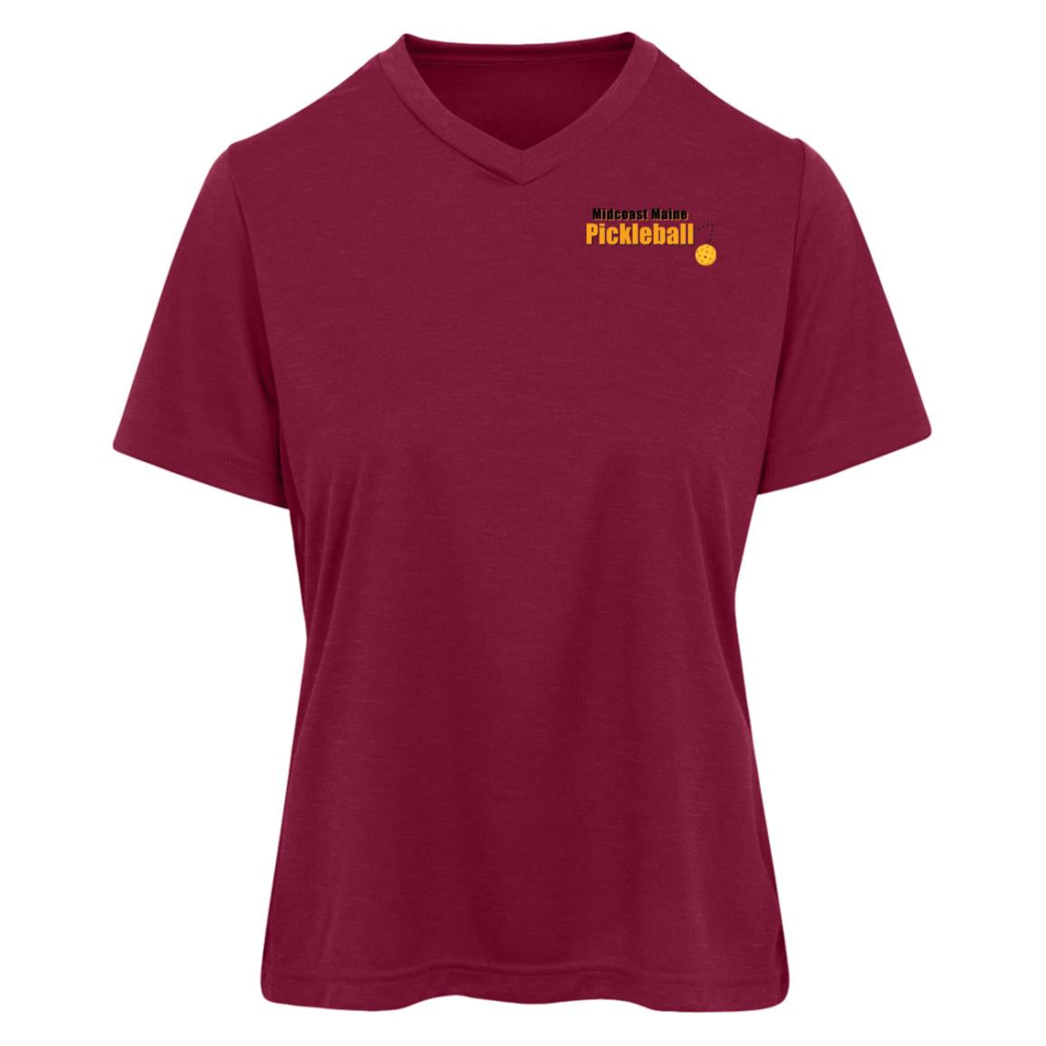 Maine Womens Performance Shirt Small Logo