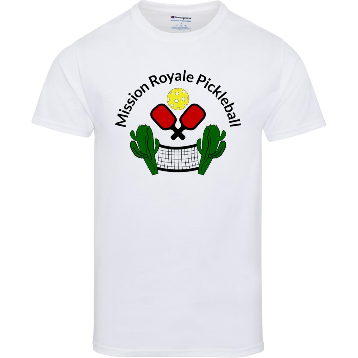 Mission Mens Champion Cotton Shirt Large Logo