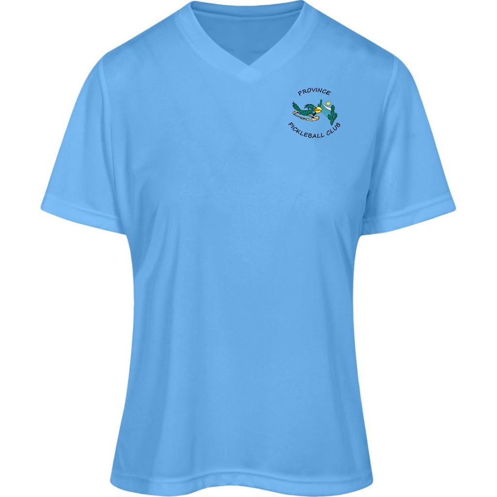 Province Womens Performance Front and Back Logo