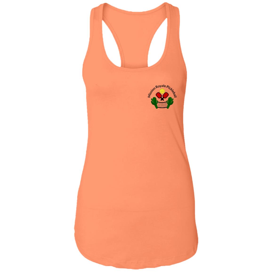 Mission Womens Racerback Small Logo