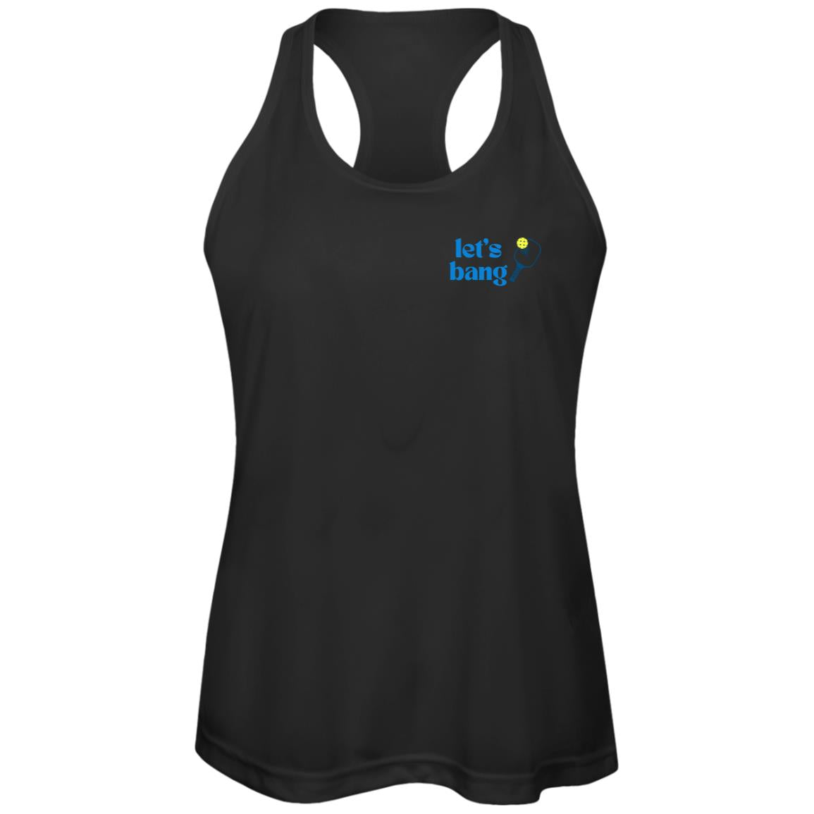 Womens Lets Racerback Small Logo